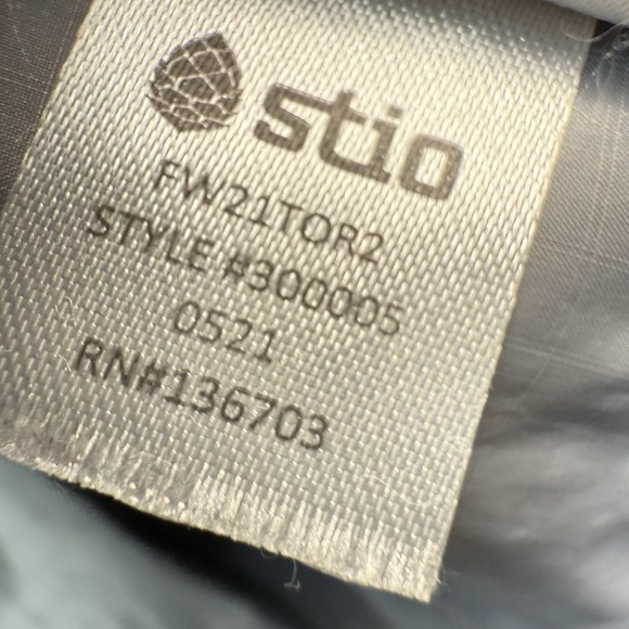 Stio Puffer Jacket Kids 6 Red Orange Zip Jackson Hole Wyoming $149 - Picture 9 of 11